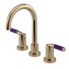 Rubinet Widespread Lav. Set. (less drain) Gold