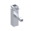Rubinet Single Control Bidet Fitting (less drain) Satin Chrome