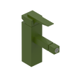 Rubinet Single Control Bidet Fitting (less drain) Green Envy