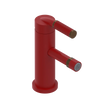 Rubinet Single Control Bidet Fitting (less drain) Maroon