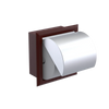 Rubinet RECESSED TOILET PAPER HOLDER Bordeaux