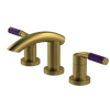 Rubinet Widespread Lav. Set. (less drain) Antique Brass Matt
