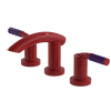 Rubinet Widespread Lav. Set. (less drain) Red