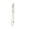 Baril 3-spray sliding shower bar with built-in supply elbow