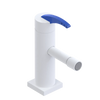 Rubinet Single Control Bidet Fitting (less drain) Matt White