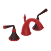 Rubinet Widespread Lav. Set. (less drain) Red
