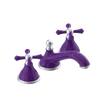 Rubinet Widespread Lav. Set. (less drain) Purple Haze