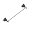 Rubinet Towel Bar 18" Satin Chrome