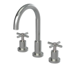 Rubinet Widespread Kitchen Set with LaSalle Spout Satin Nickel
