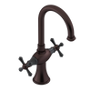 Rubinet Single Hole Dual Handle Lav. Set. (less drain) Oil Rubbed Bronze