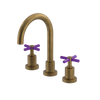 Rubinet Widespread Lav. Set. (less drain) Antique Brass Matt