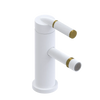 Rubinet Single Control Bidet Fitting (less drain) Matt White