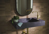 Baril Single-hole lavatory faucet (without handle), drain not included