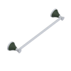 Rubinet Towel Bar 18" Matt White