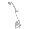 Perrin & Rowe Riser Diverter With Handshower, Hose, And Parking Bracket