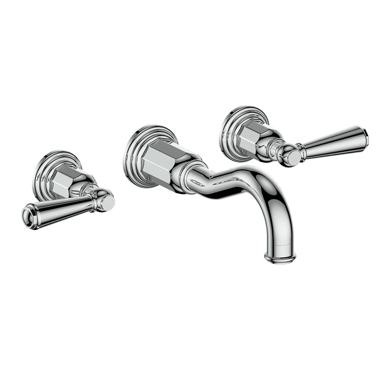 Carinthia 8-Inch Wall Mount Lavatory Faucet-Bf.Cx.1520 - Golzar Home