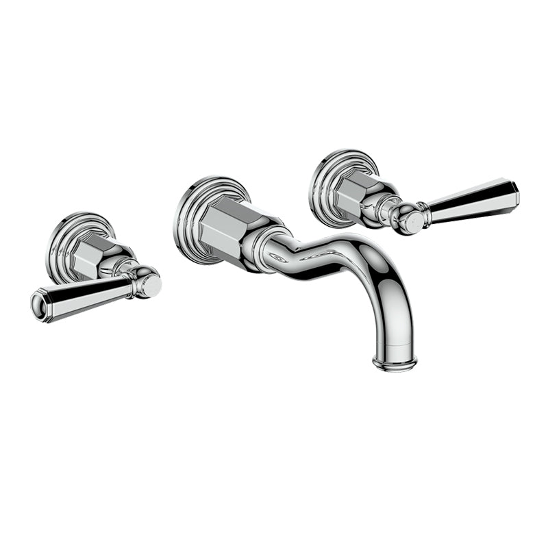 Carinthia 8-Inch Wall Mount Lavatory Faucet-Bf.Cx.1520 - Golzar Home