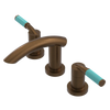 Rubinet Widespread Lav. Set. (less drain) Tuscan Brass