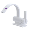 Rubinet Single Control Bidet Fitting (less drain) Matt White