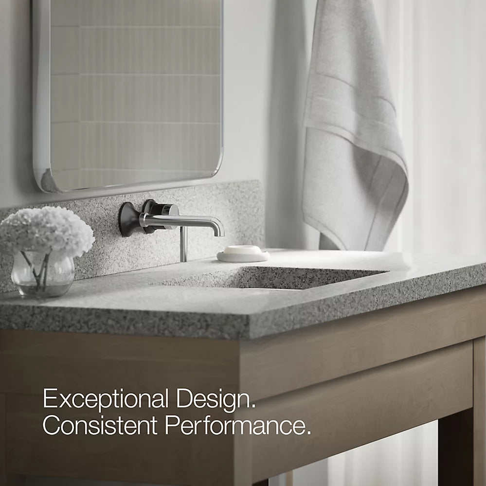 Tone™ Wall-mount single-handle bathroom sink faucet, 1.2 gpm