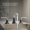 Tone™ Widespread bathroom sink faucet, 0.5 gpm