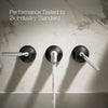 Tone™ Wall-mount bathroom sink faucet trim, 1.2 gpm