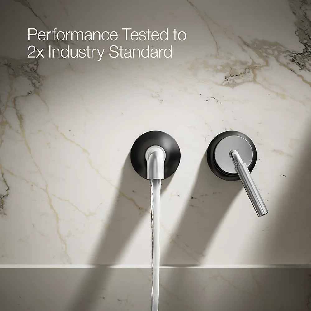 Tone™ Wall-mount single-handle bathroom sink faucet, 1.2 gpm