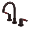 Rubinet Widespread Lav. Set. (less drain) Oil Rubbed Bronze