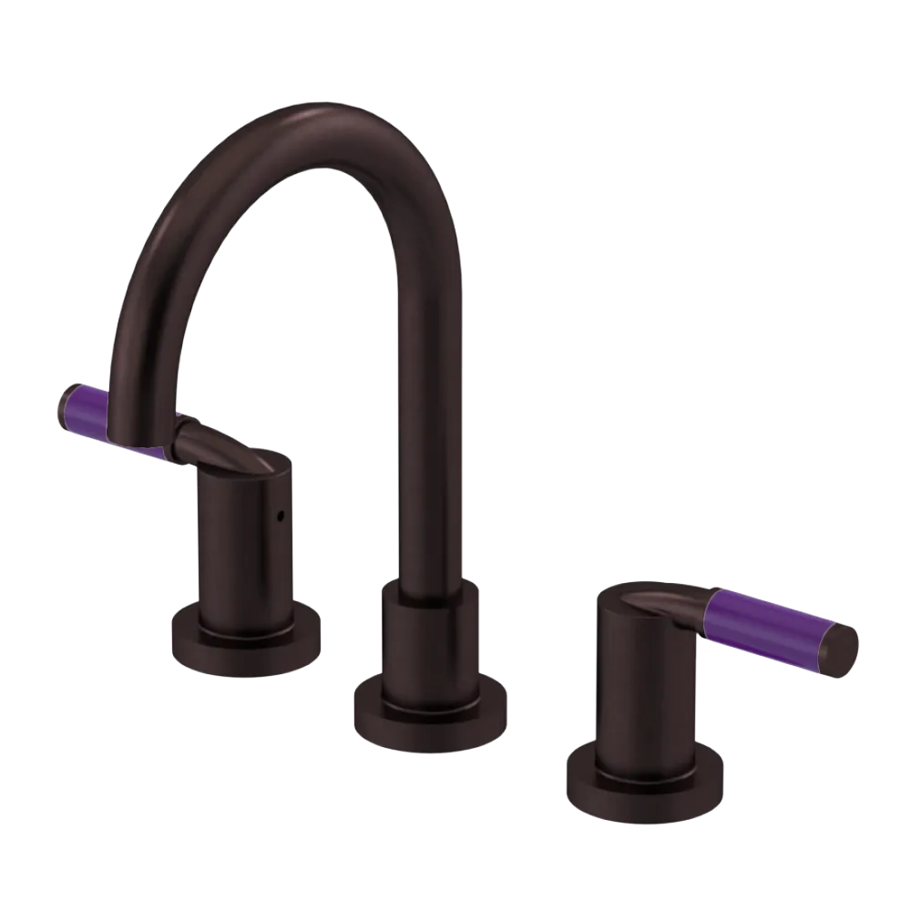 Rubinet Widespread Lav set (less drain) Oil Rubbed Bronze