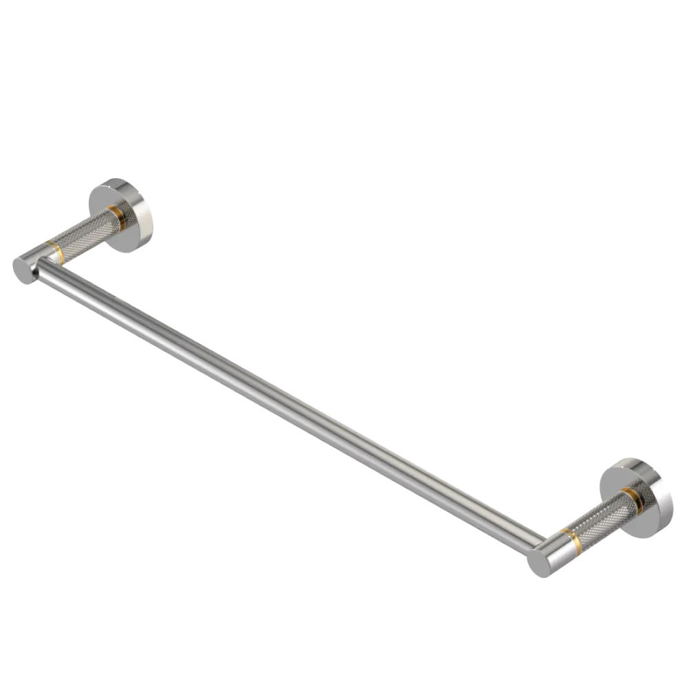 Rubinet Towel Bar 24" Polished Nickel
