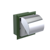 Rubinet RECESSED TOILET PAPER HOLDER Green Envy