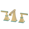 Rubinet Widespread Lav. Set. (less drain) Satin Brass
