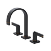 Rubinet Widespread Lav. Set. (less drain) Matt Black