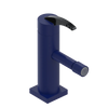 Rubinet Single Control Bidet Fitting (less drain) Midnight Blue