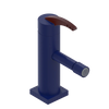 Rubinet Single Control Bidet Fitting (less drain) Midnight Blue