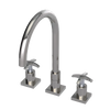 Rubinet Widespread Kitchen Set Polished Nickel