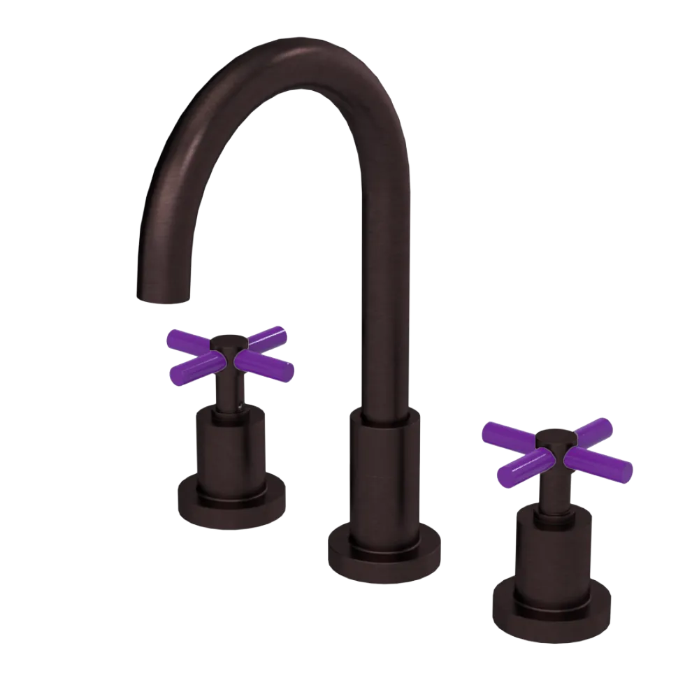 Rubinet Widespread Kitchen Set with LaSalle Spout Oil Rubbed Bronze