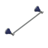 Rubinet Towel Bar 18" Satin Nickel