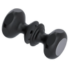 Rubinet Shower Door Knob (set) Matt Black