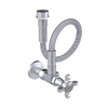Rubinet Exposed Supply Kit (classic) x2 Satin Chrome