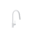 Baril Modern single-hole kitchen faucet with single lever and 2-function pull-down spray