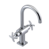Rubinet Single Hole Dual Handle Lav. Set. (less drain) Chrome