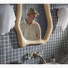 Landshapes® by Daniel Arsham Wall-mount bathroom sink faucet handle trim