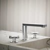 Composed® Widespread bathroom sink faucet with Cross handles, 1.2 gpm