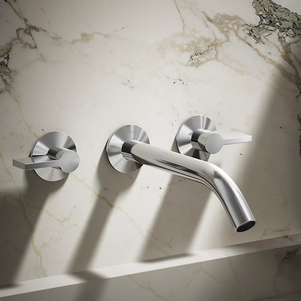 Components® Wall-mount bathroom sink faucet Lever handle trim
