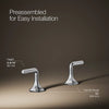 Occasion® Lever bathroom sink faucet handles