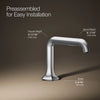 Occasion® Bathroom sink faucet spout with Straight design, 1.2 gpm