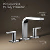Parallel® Widespread bathroom sink faucet, 0.5 gpm