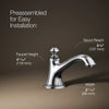 Artifacts® with Bell design Bathroom sink faucet spout with Bell design, 1.2 gpm
