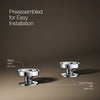 Components® Industrial bathroom sink faucet handles